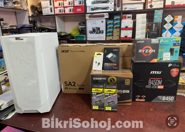 Ryzen 5 5700g Desktop Full setup for sell. (only desktop)